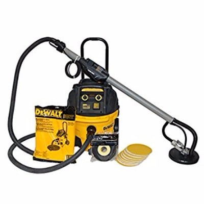 Porter Cable 7800 Dustless Drywall Sander with DeWalt HEPA Dust Collection Vacuum Review